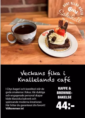 Favorit - Kaffe & Brownie Bakelse
