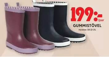 Mywear - GUMMISTÖVEL