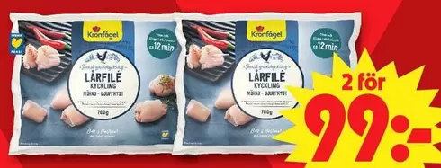 Kronfågel - Lårfilé Kyckling