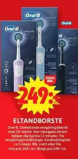 Oral B - VITALITY PRO eltandborste
