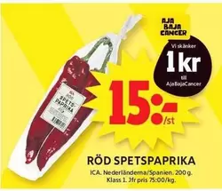 RÖD SPETSPAPRIKA