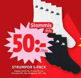 STRUMPOR 5-PACK