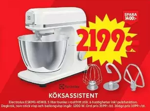 Electrolux - KÖKSASSISTENT ESKMI-4SWB