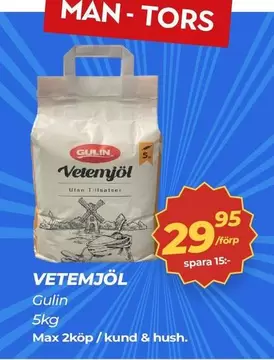 Vetemjöl