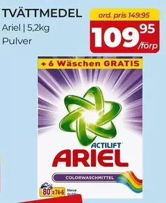 Ariel - Tvättmedel Pulver