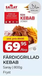Färdiggrillad Kebab