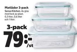 Senso Kitchen - Matlådor