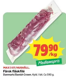 Danish Crown - Färsk fläskfilé