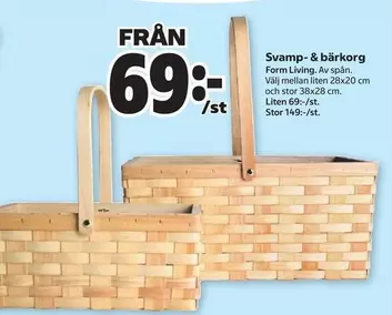 Svamp- & bärkorg