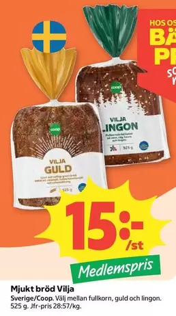 Coop - Mjukt bröd