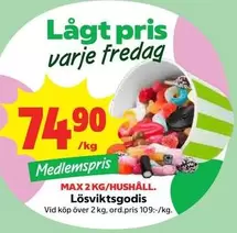 Lösviktsgodis