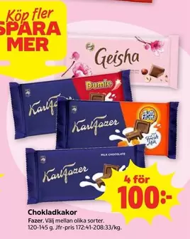 Mer - Chokladkakor