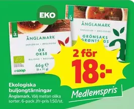 Änglamark - Ekologiska buljongtärningar