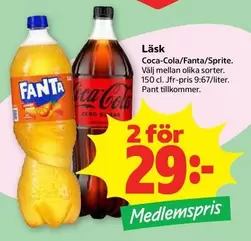 coca-cola - Läsk