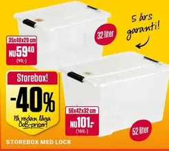STOREBOX MED LOCK