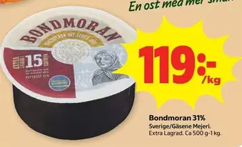 Extra - Bondmoran 31%