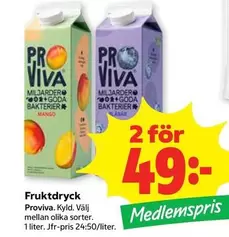 Proviva - Fruktdryck