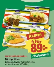 Dafgård - Färdigrätter