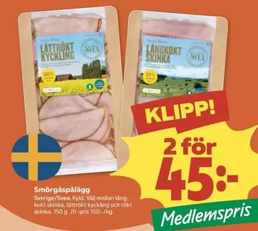 Svea - Smörgåspålägg