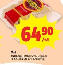 Jarlsberg - Ost