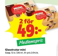 Coop - Glassstrutar mini