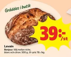 Bonjour - Levain
