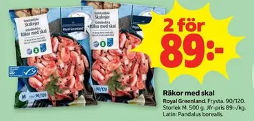 Royal Greenland - Räkor med skal