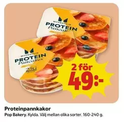 Pop bakery - Protein Pancakes