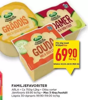 Arla - Familjefavoriter