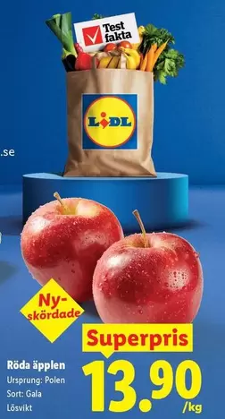 Röda äpplen