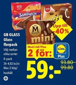 magnum - GB GLASS Glass flerpack