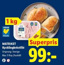 Kycklingbröstfilé