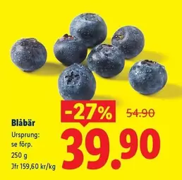 Blåbär