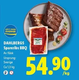 Spareribs BBQ