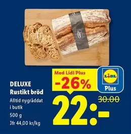 Deluxe - DELUXE Rustikt bröd