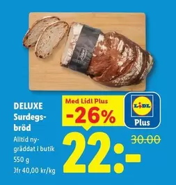 Deluxe - DELUXE Surdegsbröd