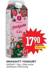 Garant - SMAKSATT YOGHURT