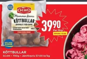 Scan - KÖTTBULLAR