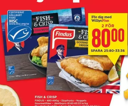 Findus - FISH & CRISP