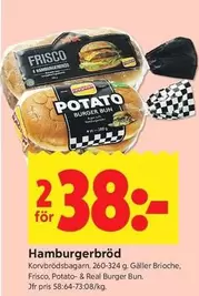 Frisco - Hamburgerbröd
