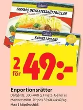 Enportionsrätter