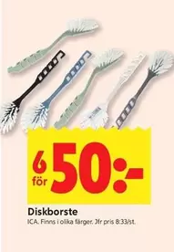 Diskborste