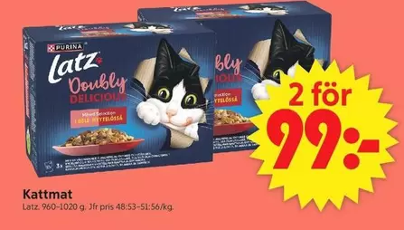 Latz - Kattmat 960-1020 g