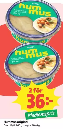 Coop - Hummus original