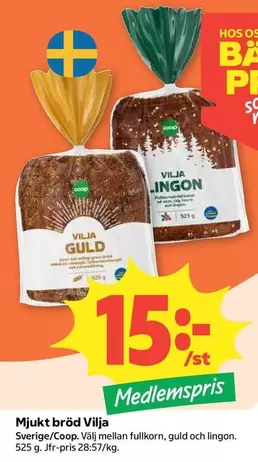 Mjukt bröd