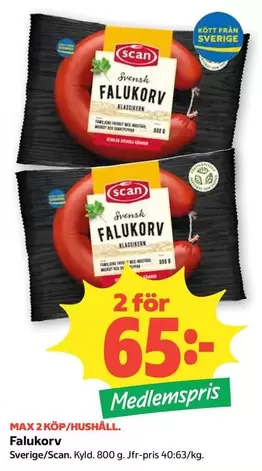 Scan - Falukorv