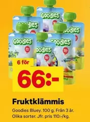 Fruktklämmis
