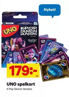 UNO K-Pop Demon Hunters