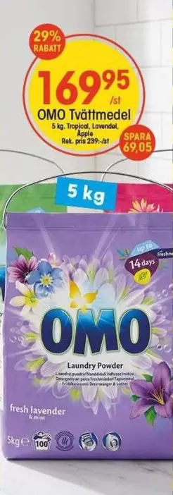 Apple - OMO Tvättmedel