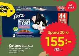 Latz - Kattmat Agail